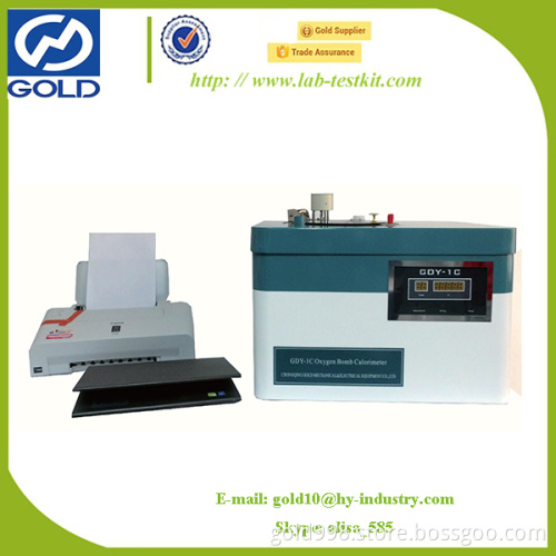 Coal Calorific Value Tester with Factory Price (GDY-1C)